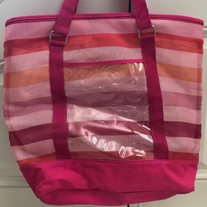 Multi Colored Beach Tote